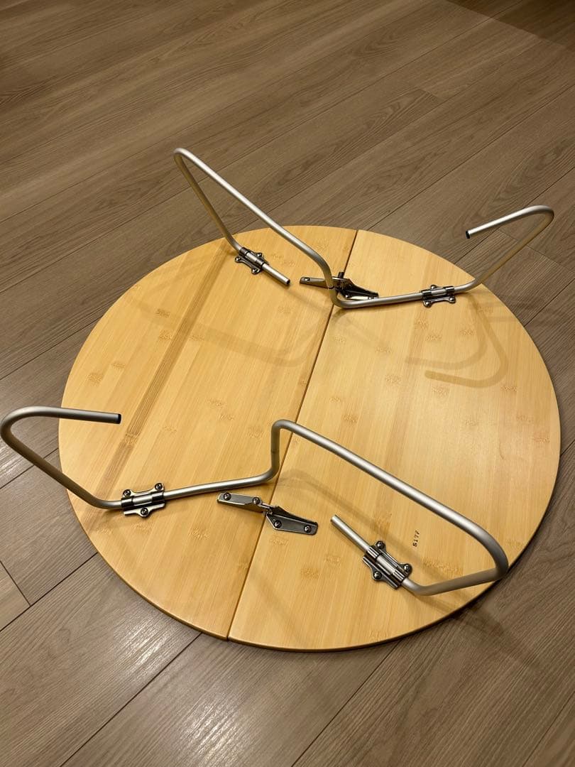  peak 竹製折りたたみテーブル ちゃぶ台M