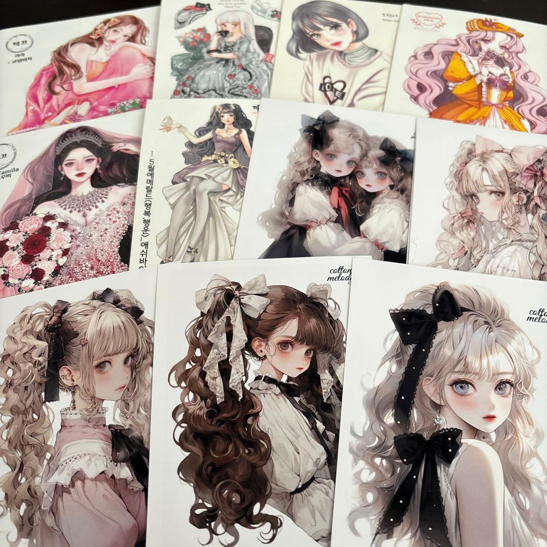 人物ステッカー 50枚セット まとめ売り おすそ分け n - メルカリ