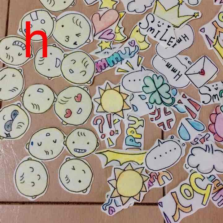 ②画像確認用 e〜hまで。