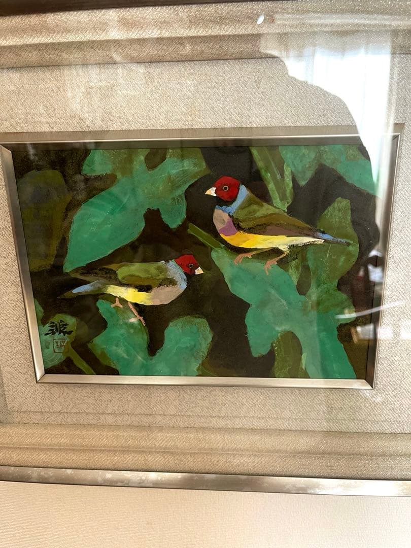 dorochan　日本画家 麻田辨自(弁次) コキンチョウ　日本画