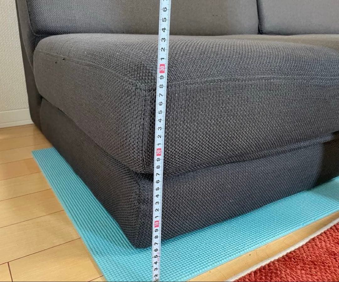 ソファベッド　パーシー GY コンパクト　一人掛け