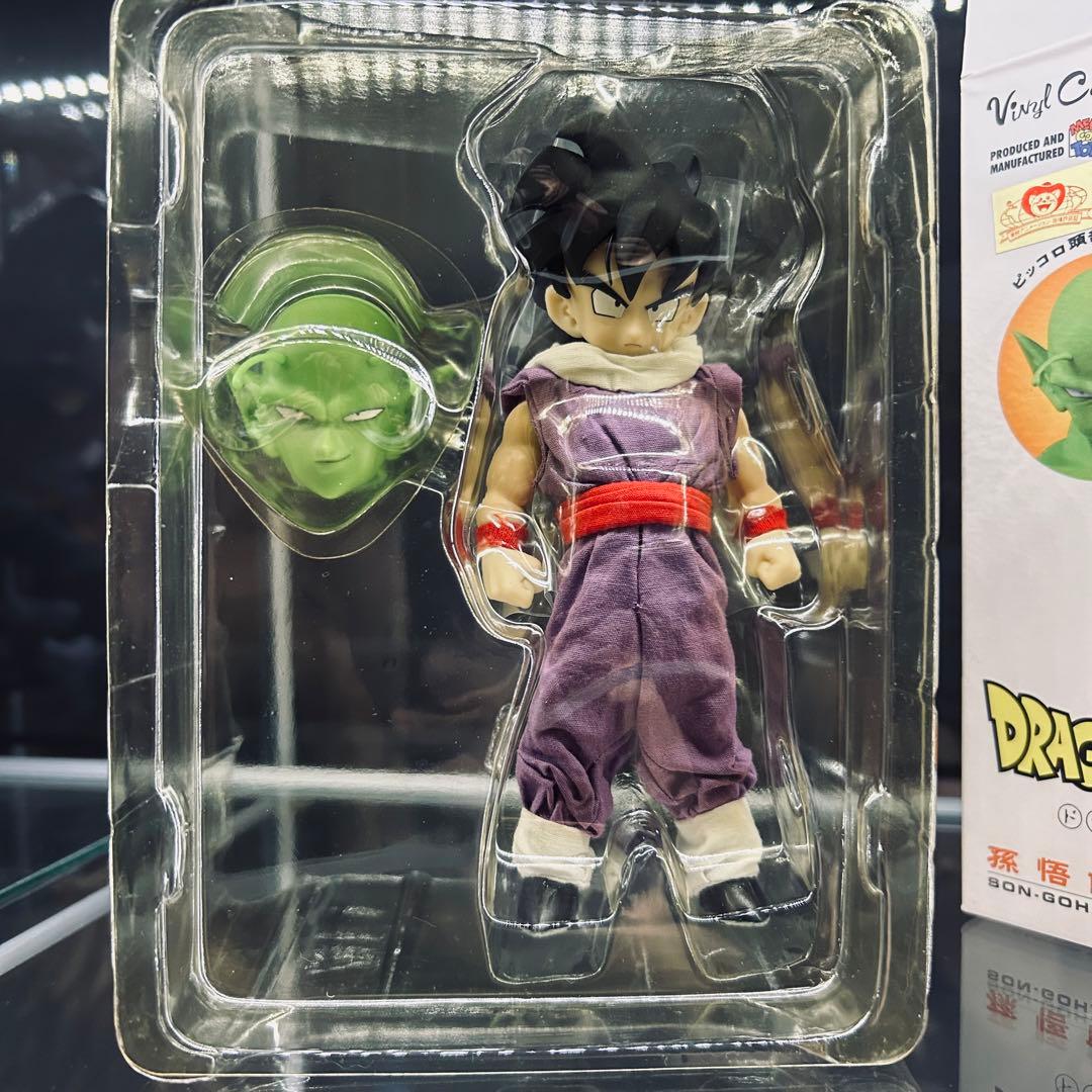 メディコム・トイ VCD ドラゴンボール 孫悟飯 ピッコロ頭部パーツ付き