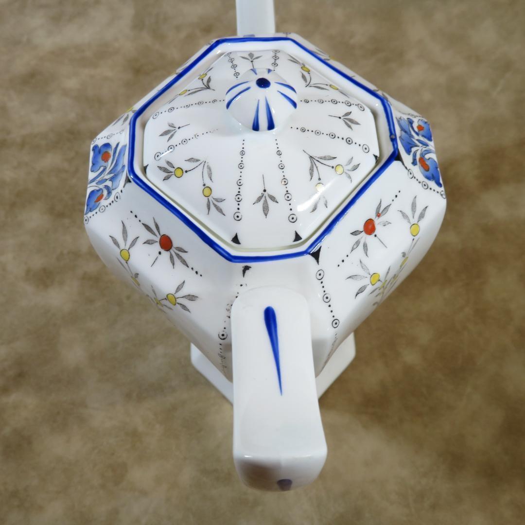 Shelley　シェリー ブルーアイリス コーヒーポット　 アンティーク