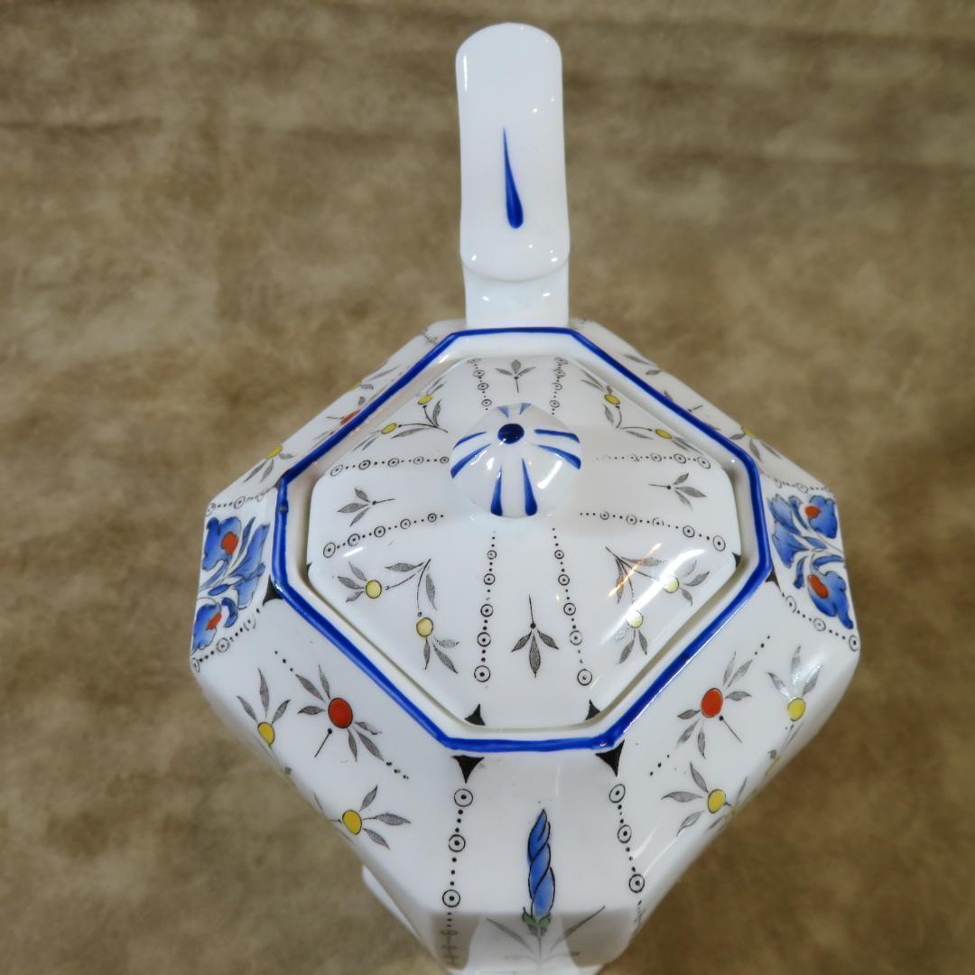 Shelley　シェリー ブルーアイリス コーヒーポット　 アンティーク