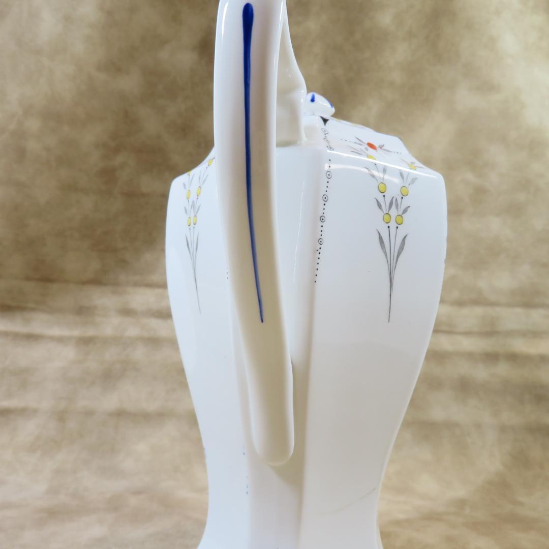 Shelley　シェリー ブルーアイリス コーヒーポット　 アンティーク