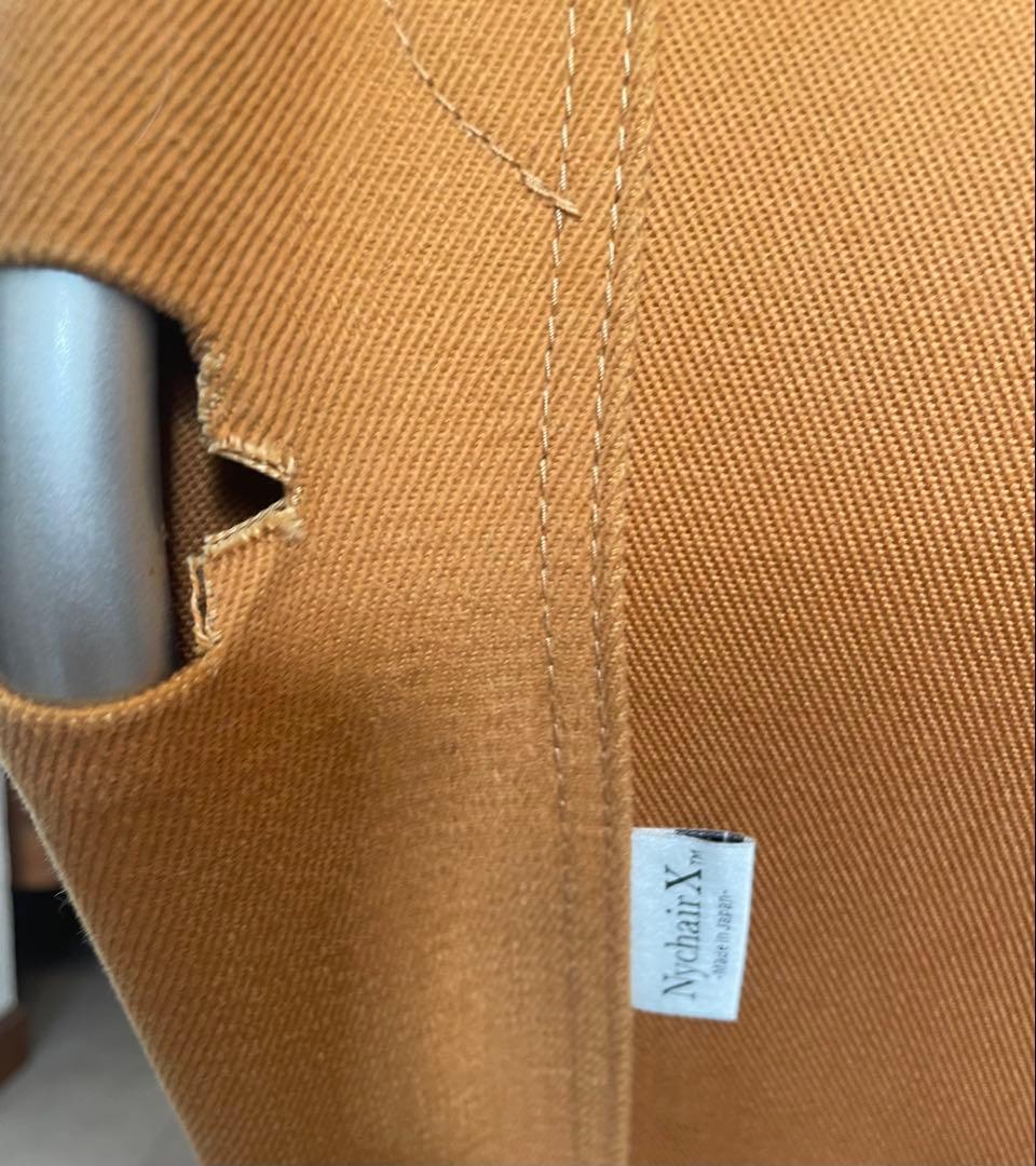 NychairXキャメルキャンバス椅子
