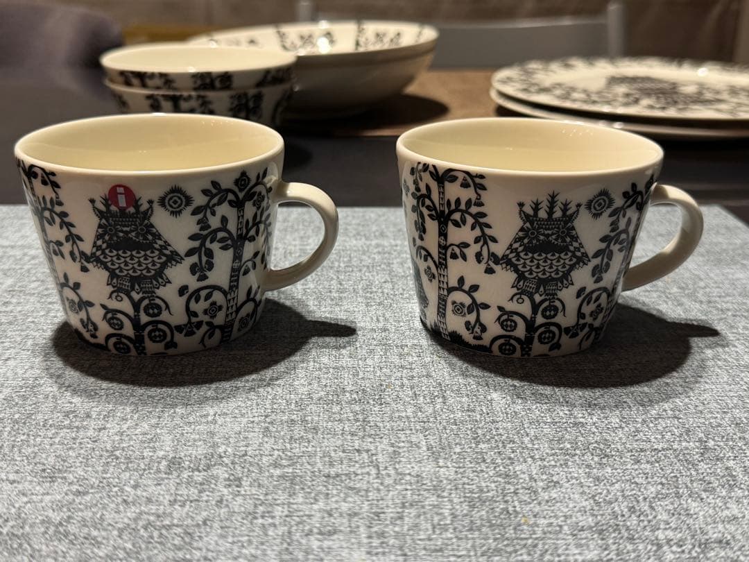 11点セット ittala イッタラ　クラウスハーパニエミ　白黒