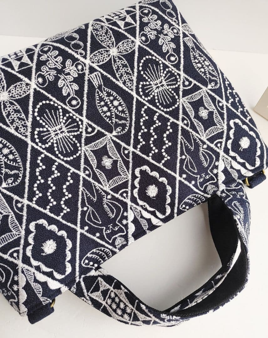 １点のみ　ミナペルホネン　シンフォニー　2wayパニーニ風ショルダー