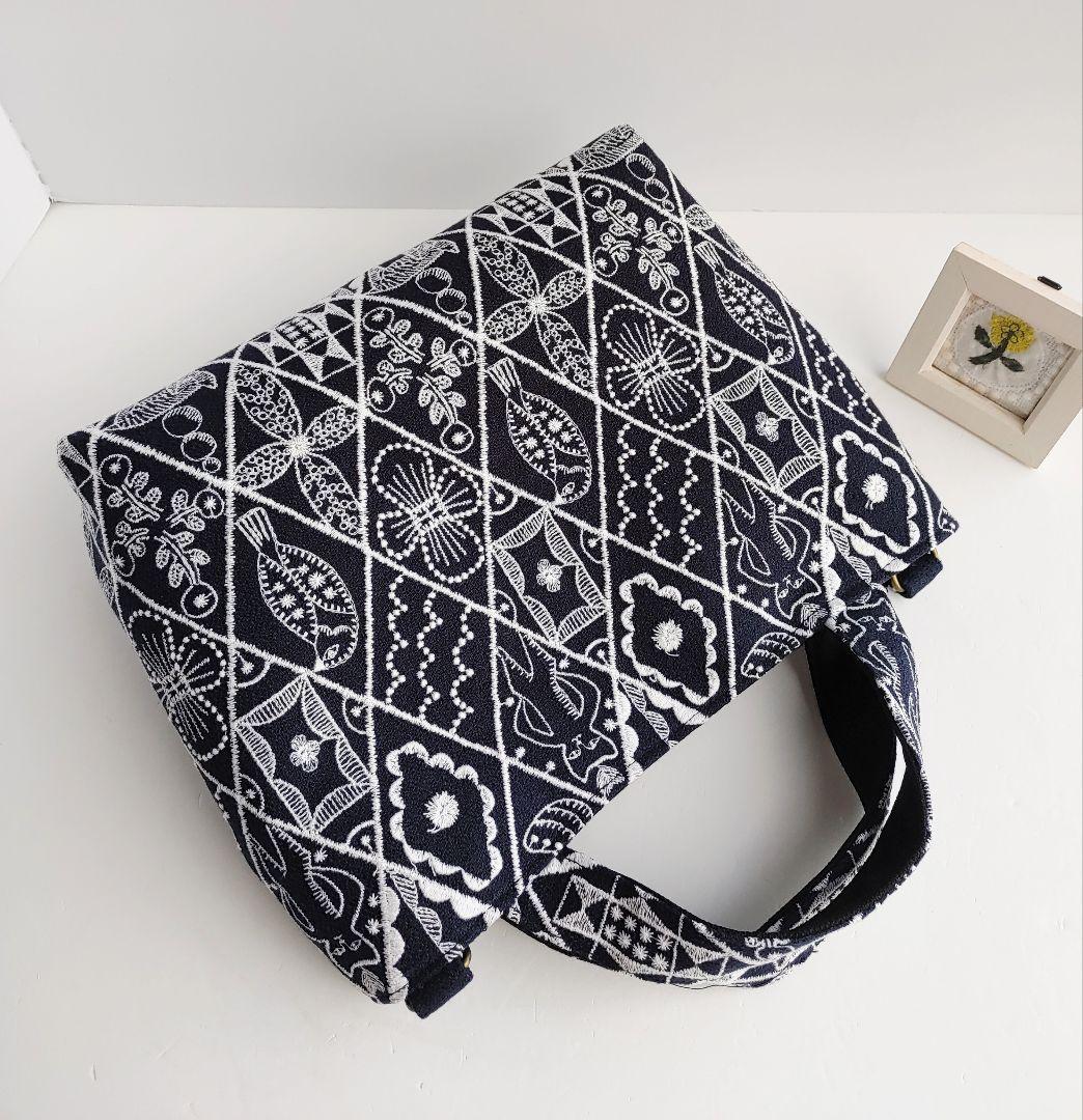 １点のみ　ミナペルホネン　シンフォニー　2wayパニーニ風ショルダー