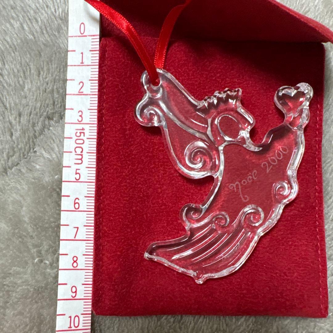 バカラ Baccarat クリスマスオーナメント 2000 エンジェル