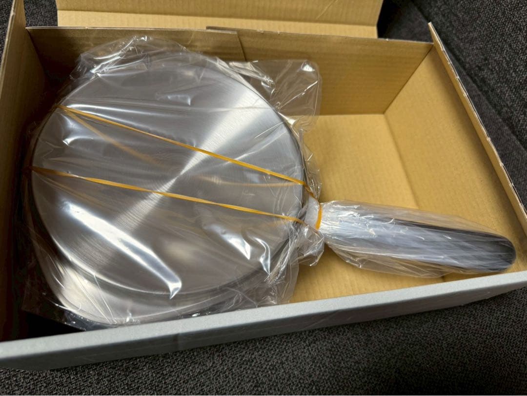 柳宗理　ステンレス・アルミ３層鋼鍋　片手鍋　18cm