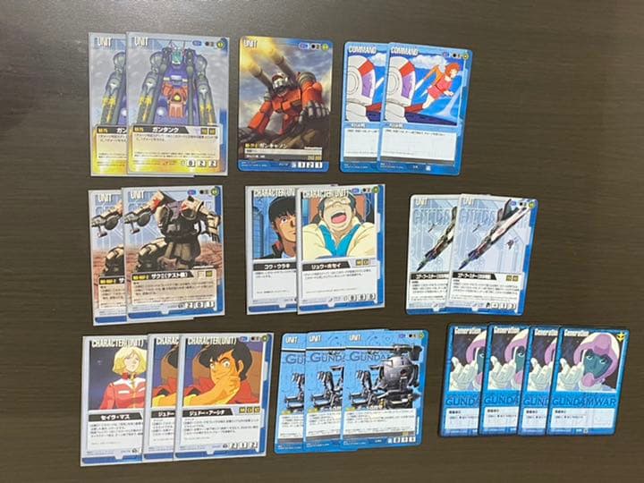 ガンダムウォー青単ZZデッキです。＋おまけ付き - メルカリ