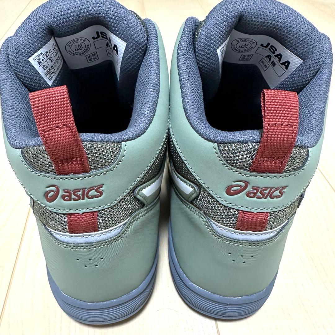 アシックス asics CP214 BOA ライケングリーン×ホワイト 28cm