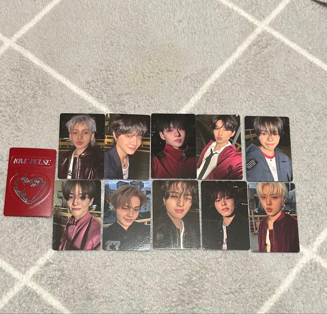 TREASURE LOVEPULSE トレカ10枚セット+マグネット - メルカリ