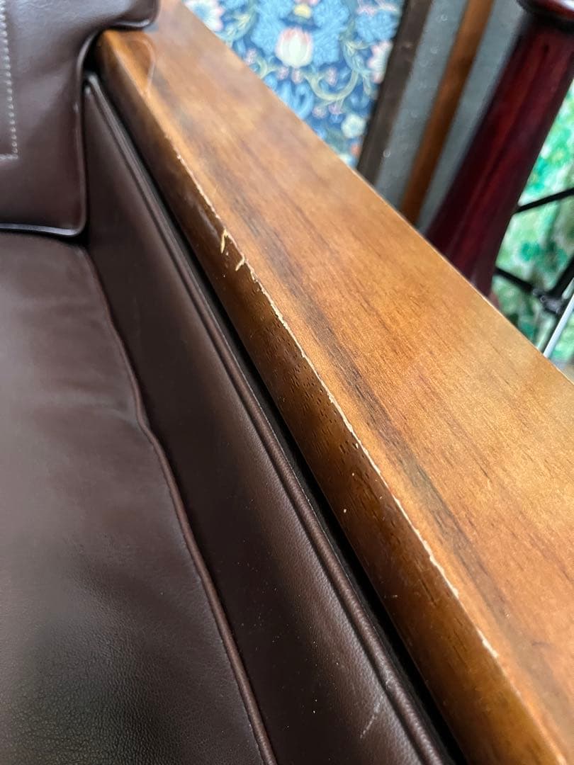 カリモク家具 1人掛けソファ シングル アンティーク 昭和レトロ 応接