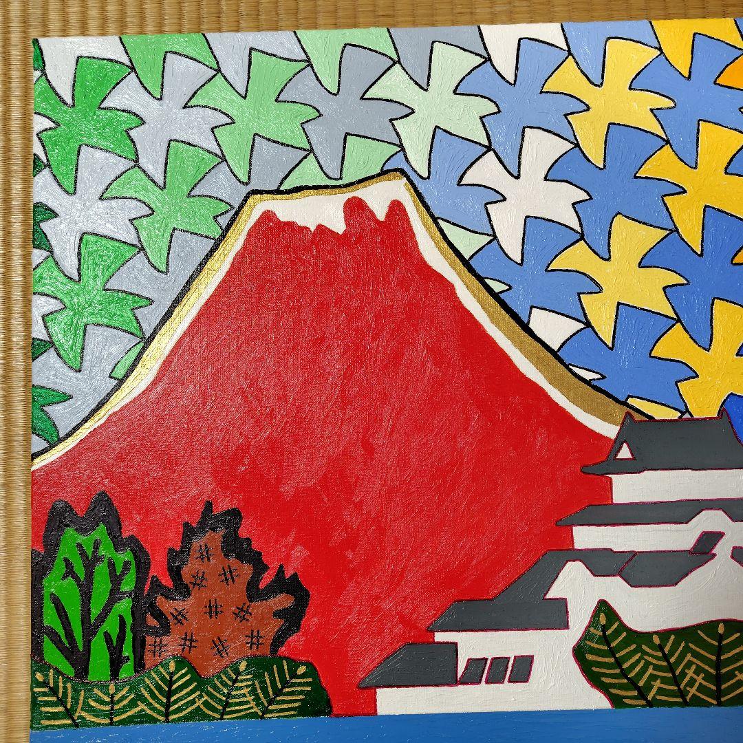 FRONT LINE Ⅲ F15号油彩画