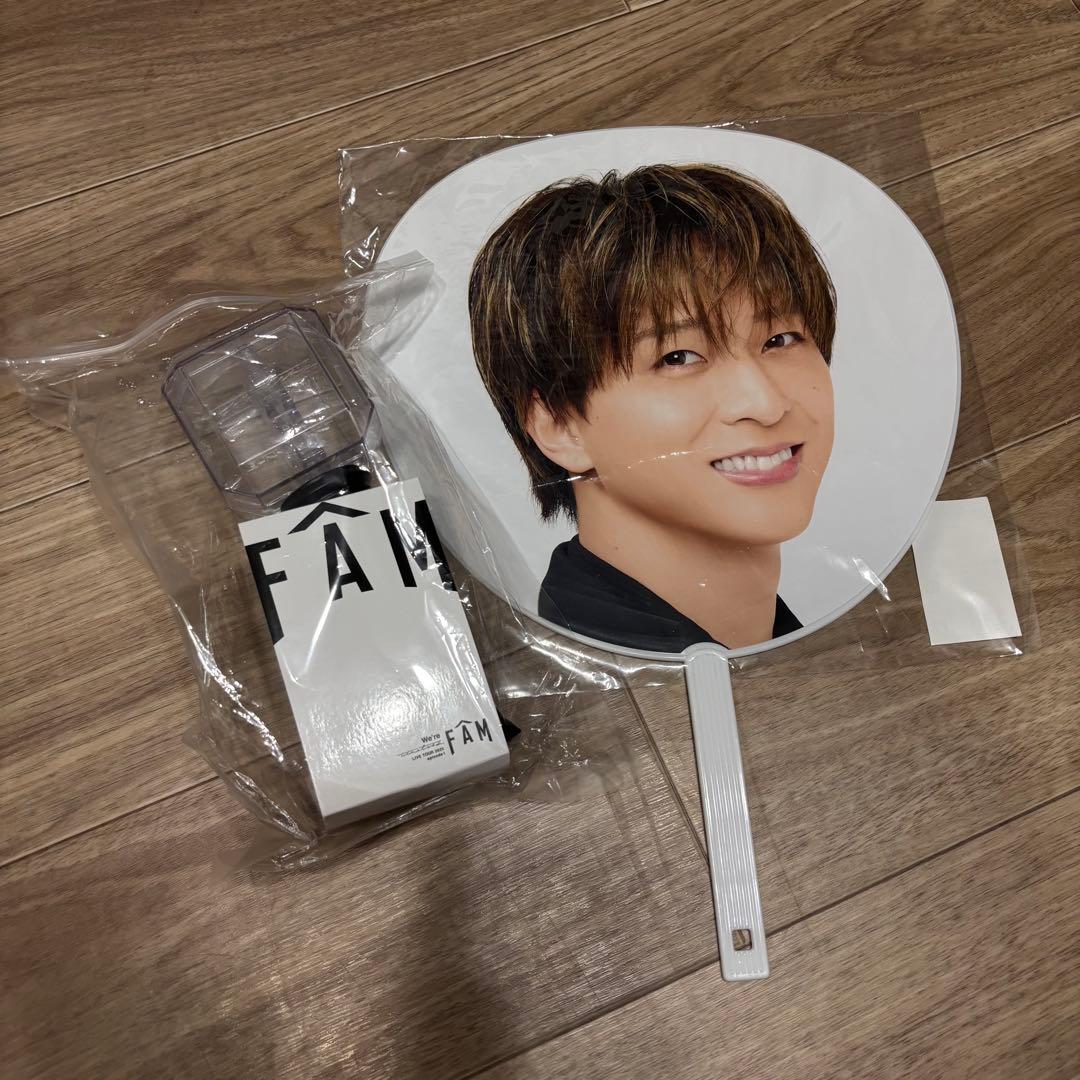 timelesz FAM 寺西拓人 うちわ ペンライト - メルカリ