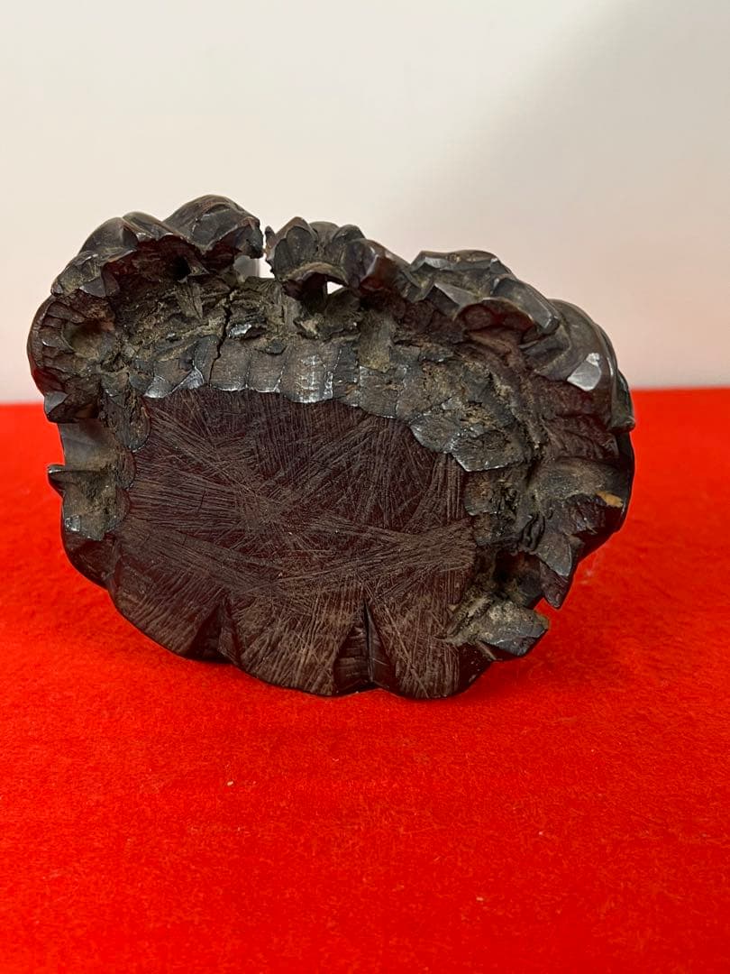 中国古美術•清時代紫檀銀象嵌羅漢像 B147—55 - メルカリ