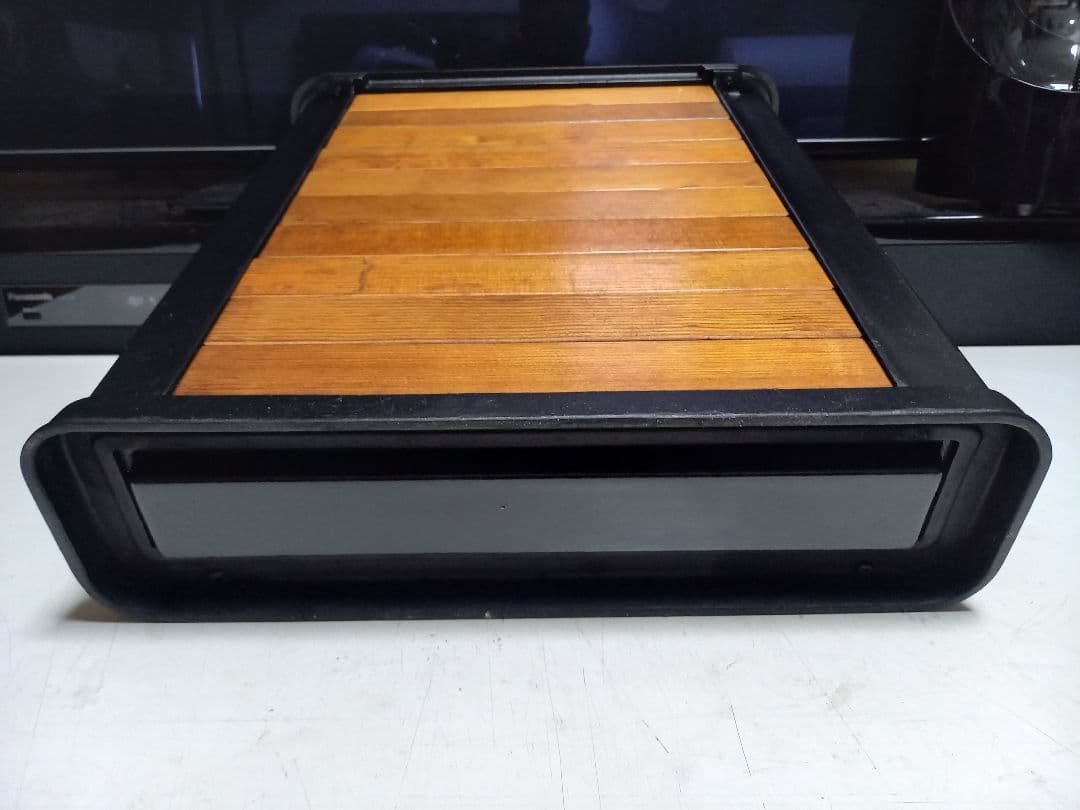 インダストリアル　アイアン　ナチュラル　ウッド　アンブレラ　スタンド　鋳物製