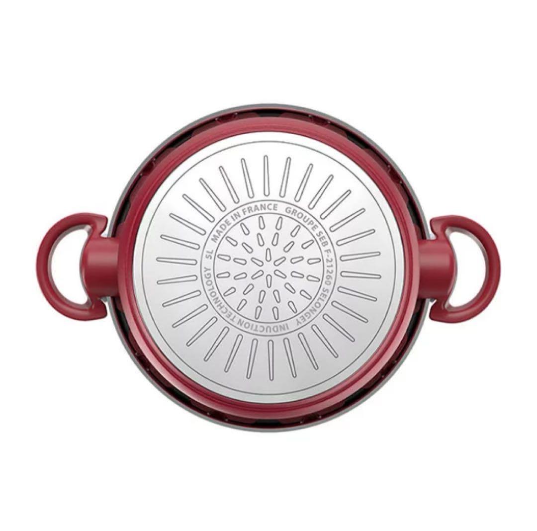 T-fal ティファール　圧力鍋　クリプソ ミニット デュオ ルージュ 5.2L