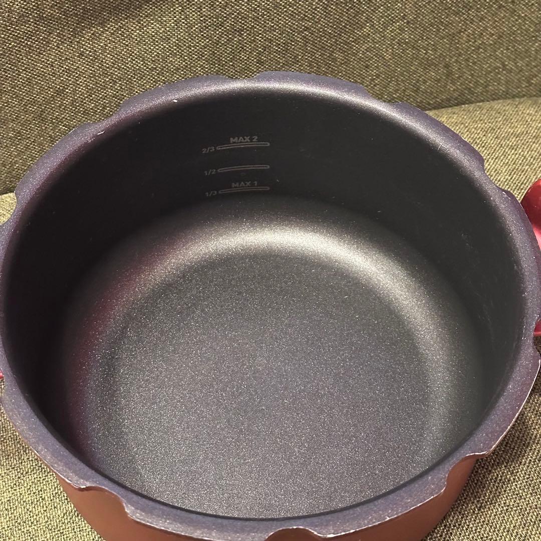 T-fal ティファール　圧力鍋　クリプソ ミニット デュオ ルージュ 5.2L