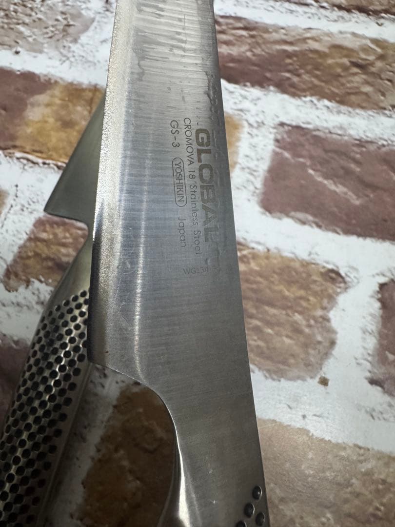 GLOBAL 包丁セット 牛刀とペティナイフ