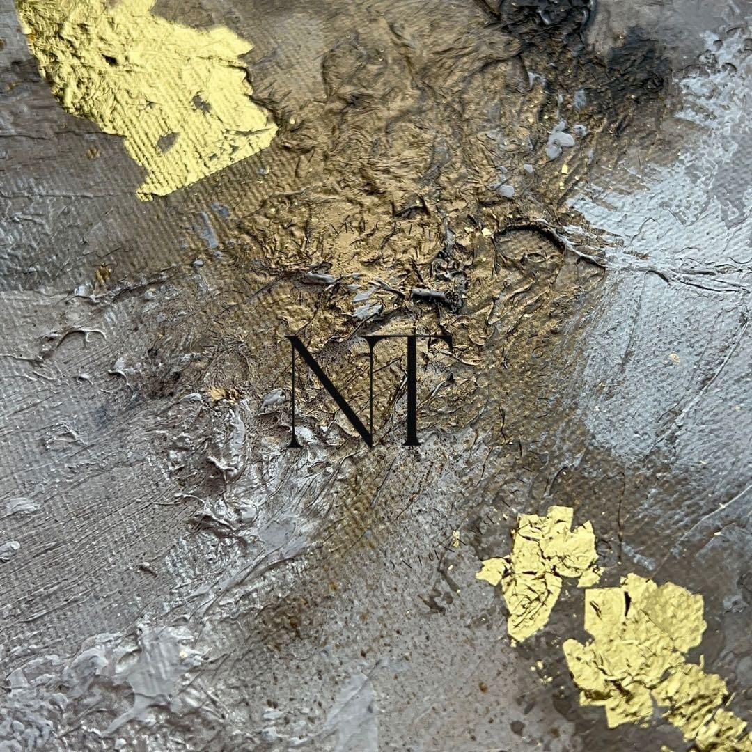 テクスチャーアート絵画インテリアニュアンス海外モダン抽象画青沖縄