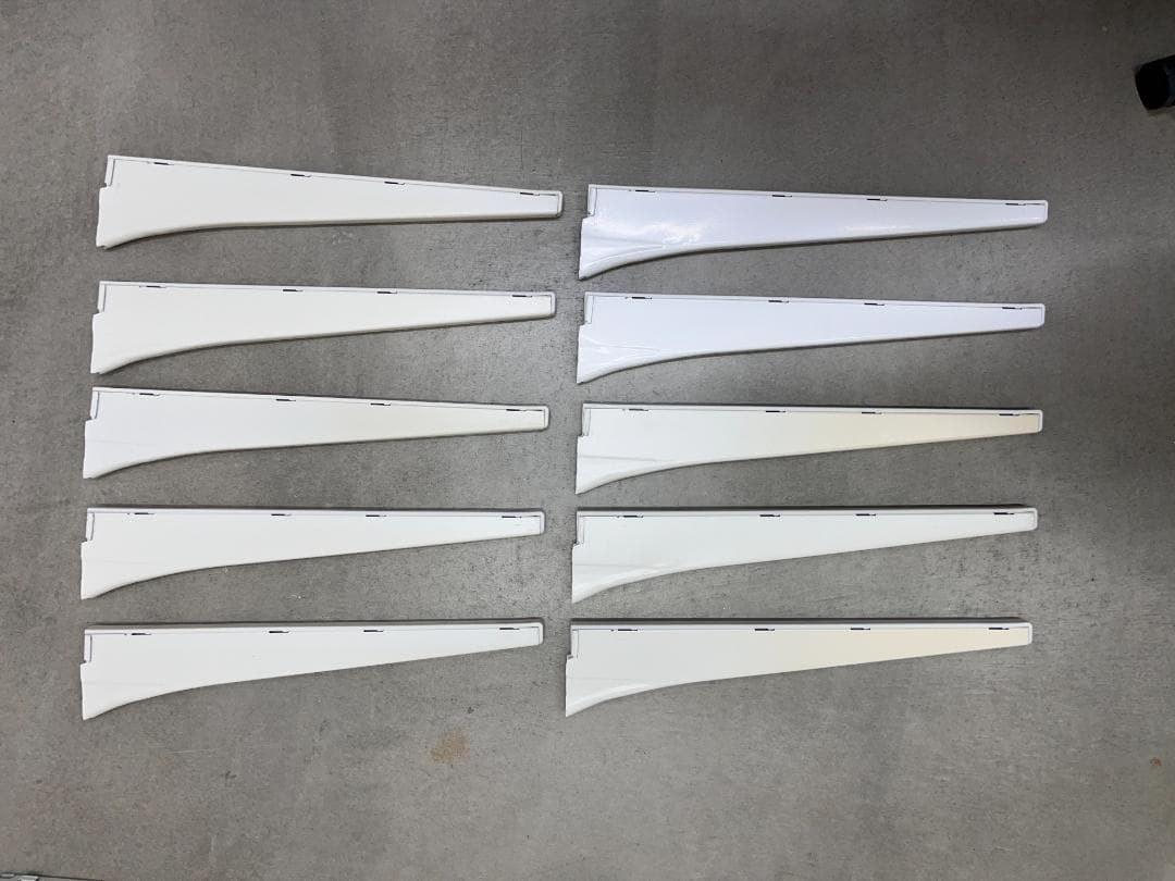 スチールラック_IKEA(イケア) ALGOT/アルゴート/■棚5枚＋棚受10個