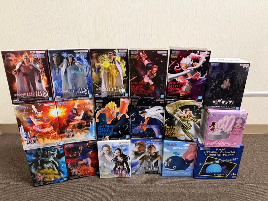 ワンピース フィギュア メガワーコレまとめ売り 23点セット 未開封