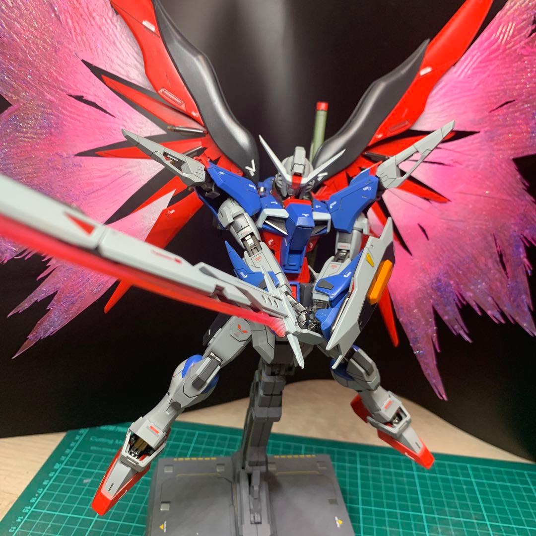 ハク様専用品】MG デスティニーガンダム specⅡ 改修全塗装完成品