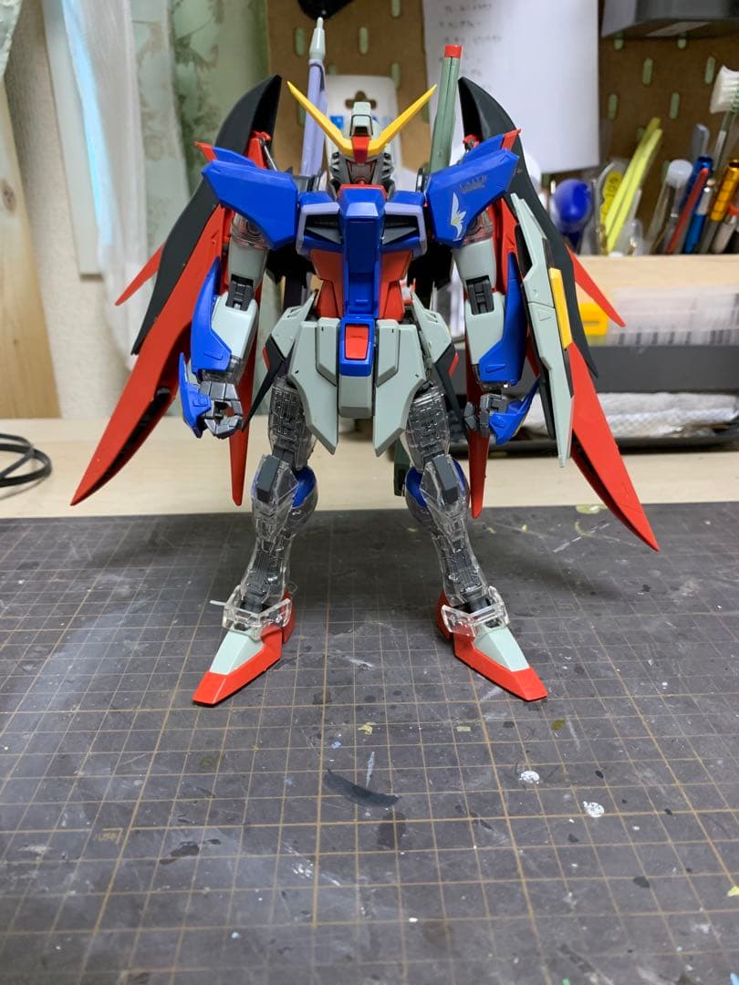 ハク様専用品】MG デスティニーガンダム specⅡ 改修全塗装完成品