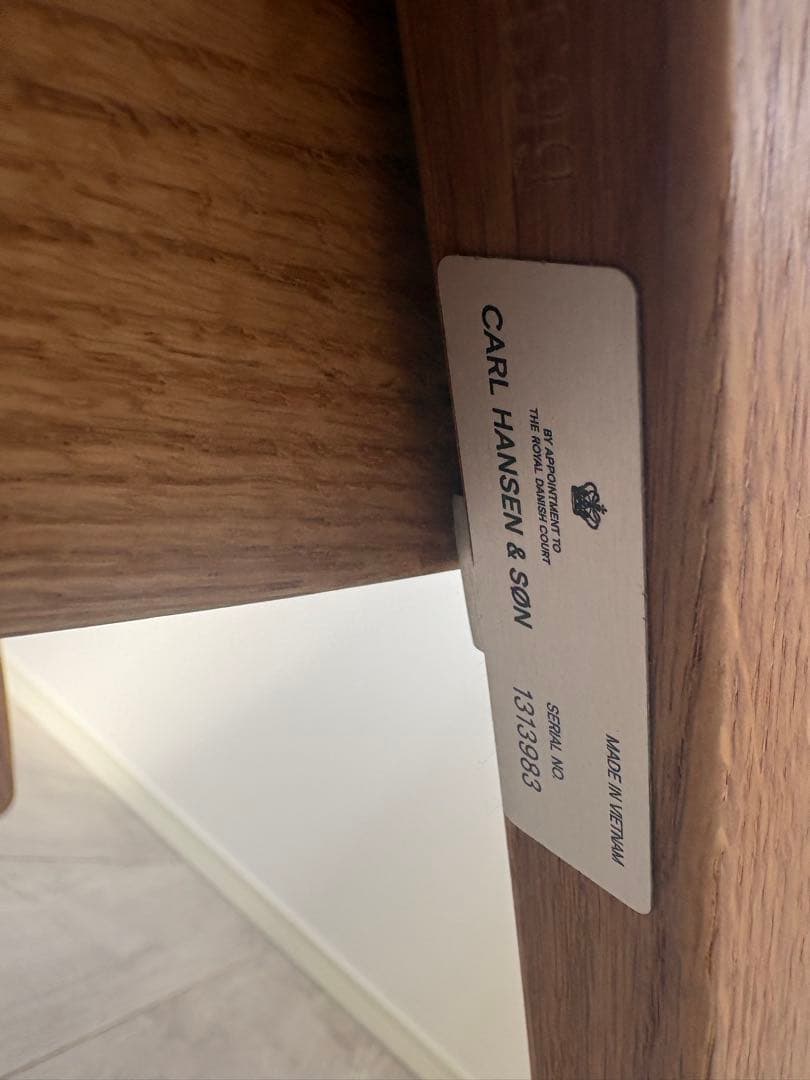 美品！一度も座ってません 【CARL HANSEN&SON】キューバチェア