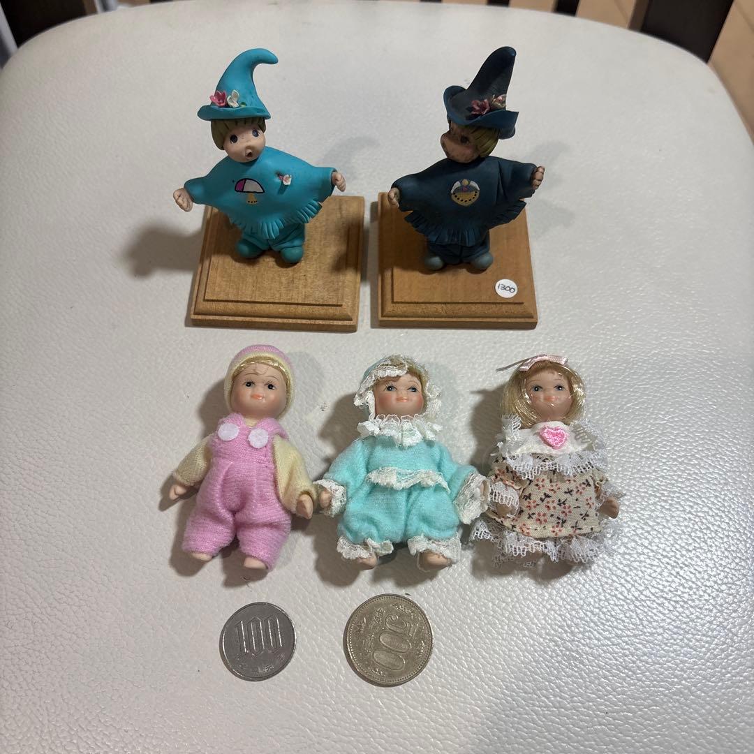 ミニチュアポーセリンドール　ドールセット　カワイのホームクラフト用品