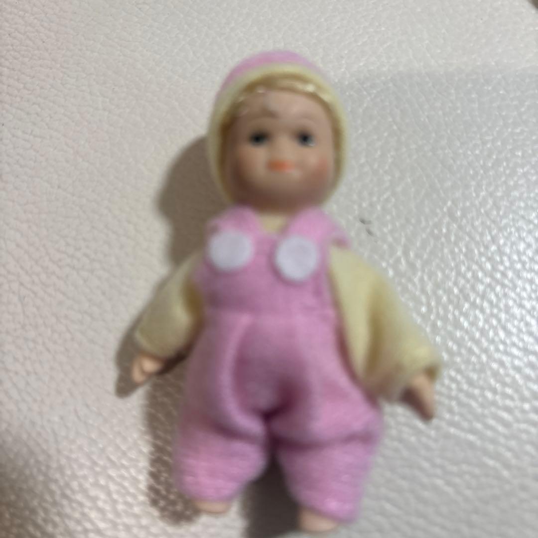 ミニチュアポーセリンドール　ドールセット　カワイのホームクラフト用品