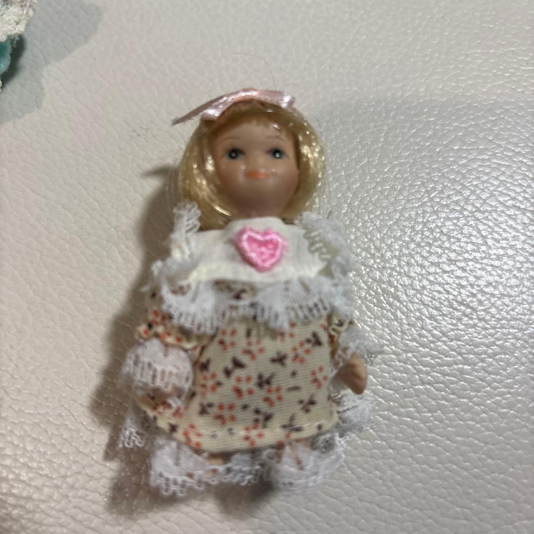 ミニチュアポーセリンドール　ドールセット　カワイのホームクラフト用品