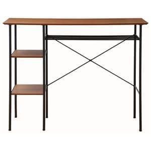 カウンターテーブル ブラウン 【組立品】