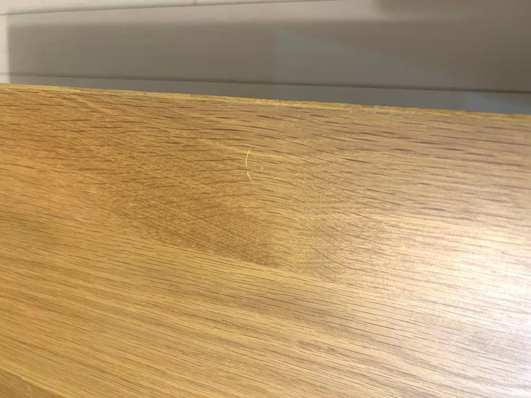 無印良品　折りたたみローテーブル　幅90cm オーク材　テーブル　机