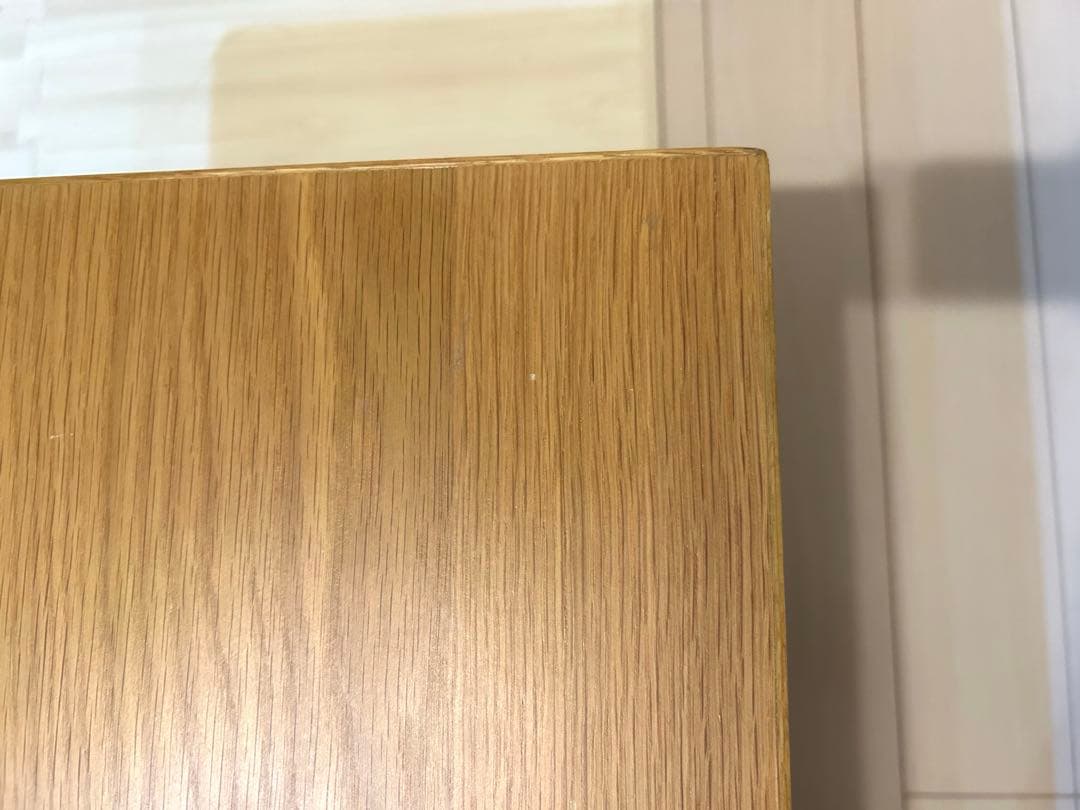 無印良品　折りたたみローテーブル　幅90cm オーク材　テーブル　机