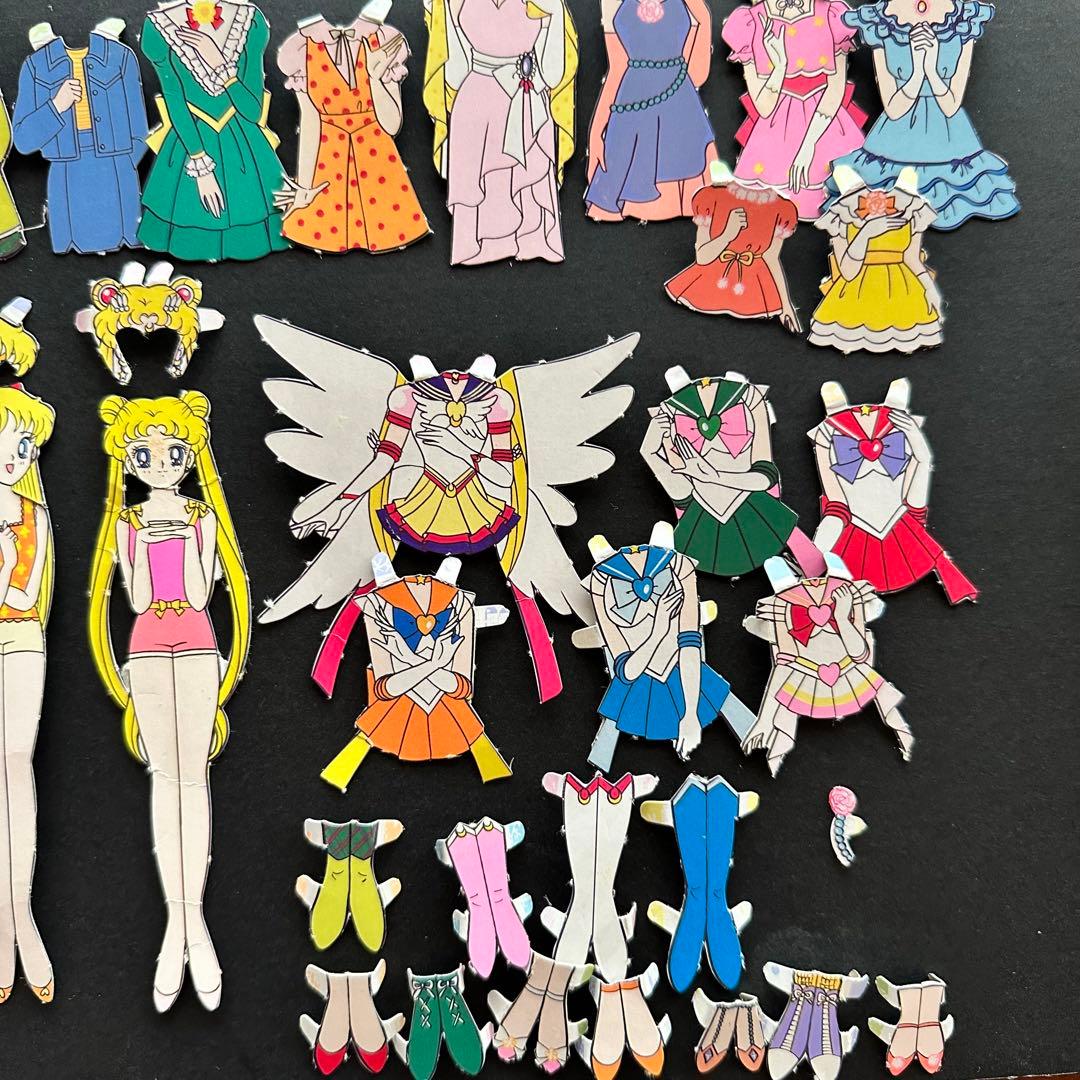 セーラームーン 紙 着せ替え人形 - メルカリ