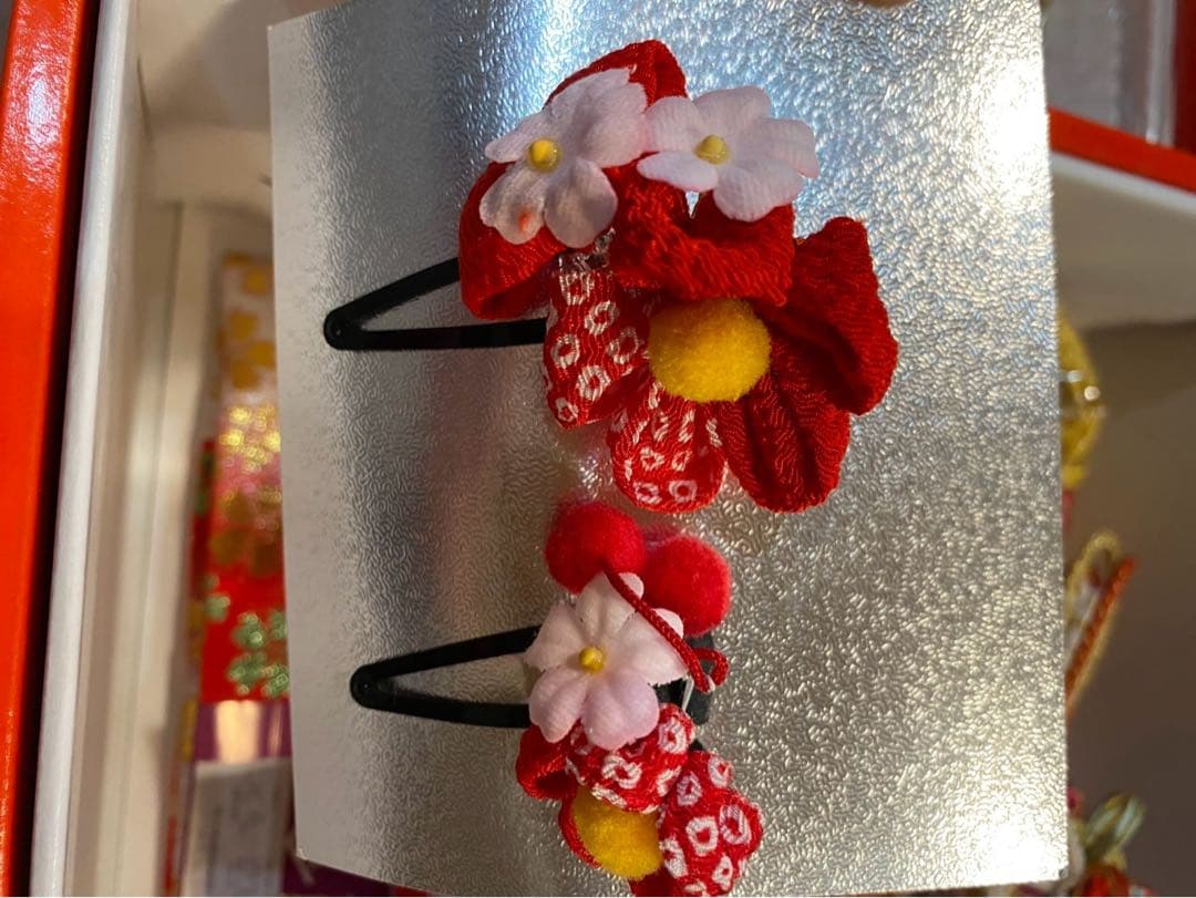 七五三　5歳　子供服　七五三衣装セット 赤と金