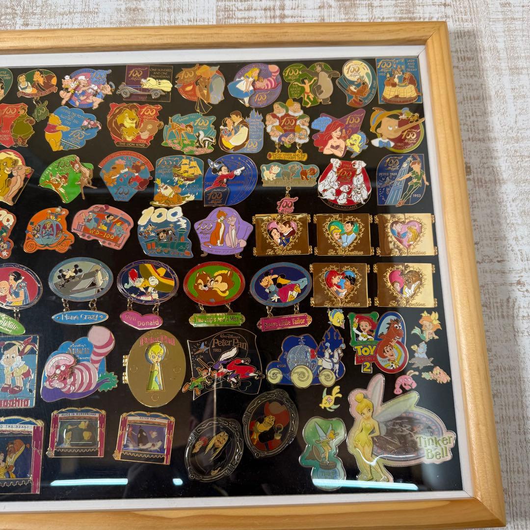 ディズニー　Disney ピンバッジ　まとめて　80個以上　大量　コレクション