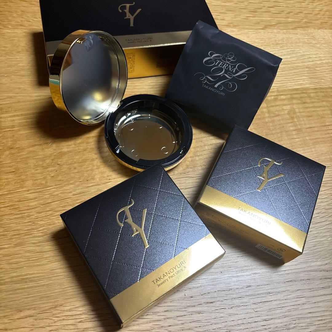 たかの友梨EFジュエリーパクトU_Nレフィル3個、新品ケース付き - メルカリ