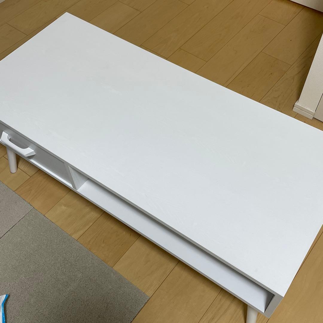 ニトリ　オープンスペース付きセンターテーブル 幅100cm (WW)