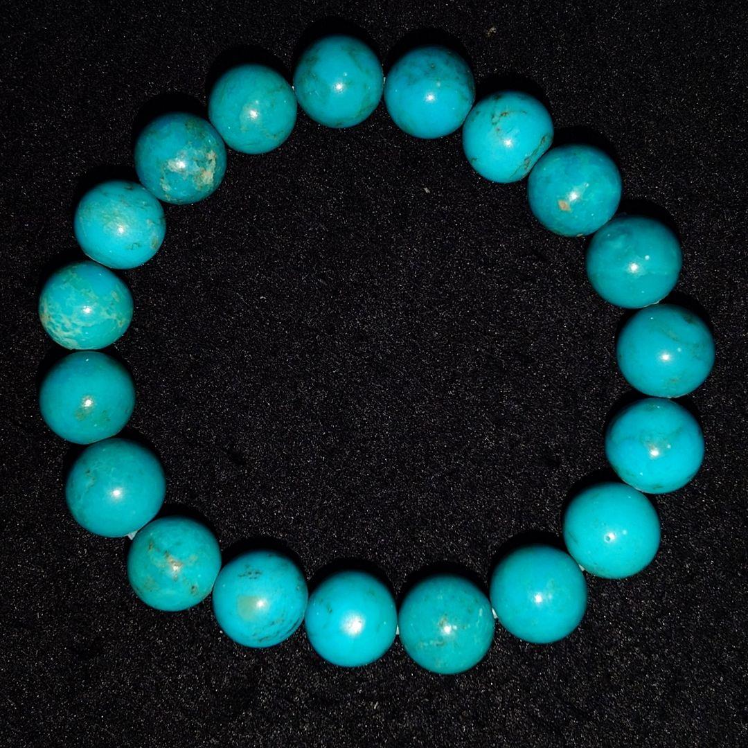 ターコイズ 約10mm ブレスレット