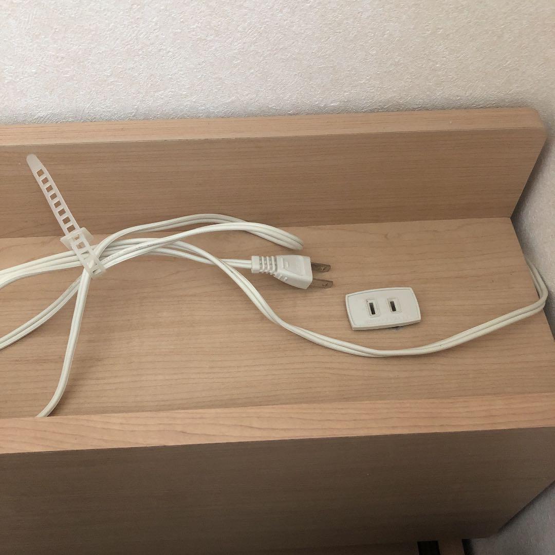 ニトリ　北欧調 フロアベッドフレーム