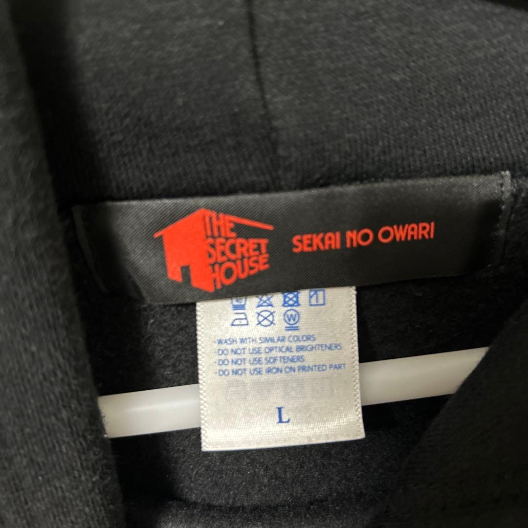 セカオワ THE SECRET HOUSE プルオーバーパーカー - メルカリ