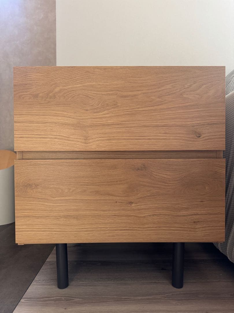 Pamouna 2段　リビングボード　リビングチェスト