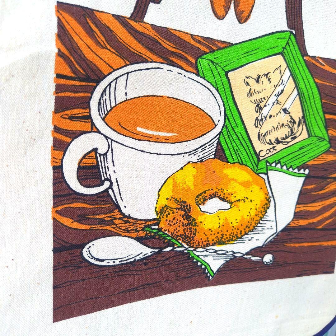 未使用極美品です！昭和レトロ当時物 コットンのれん メルヘンイラスト