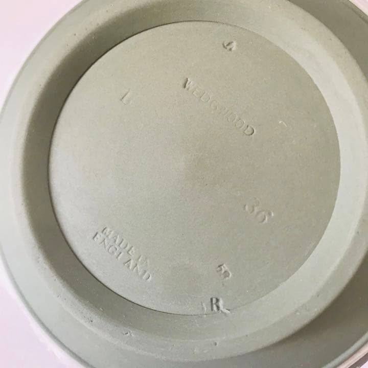 ウェッジウッド　ジャスパーグリーン　ポット