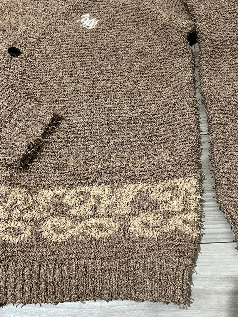 き 様専用】ShowMinorSavage ジャガードカーディガン Mサイズ - メルカリ